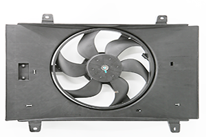 CK1301200W4 Sestava ventilátoru chladiče Klimatizace Elektronický ventilátor pro kompatibilitu s Changan Kuayue V5 1.5L, DFSK Sokon K07S (kulatý konektor), Jinbei T50 | Velkoobchod Hanbo®
