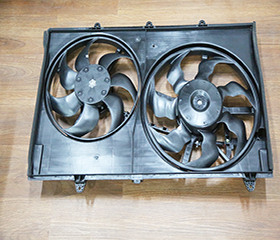 Sestava duálního elektrického ventilátoru chladiče OE 24350874 pro Chevrolet Captiva Baojun 530